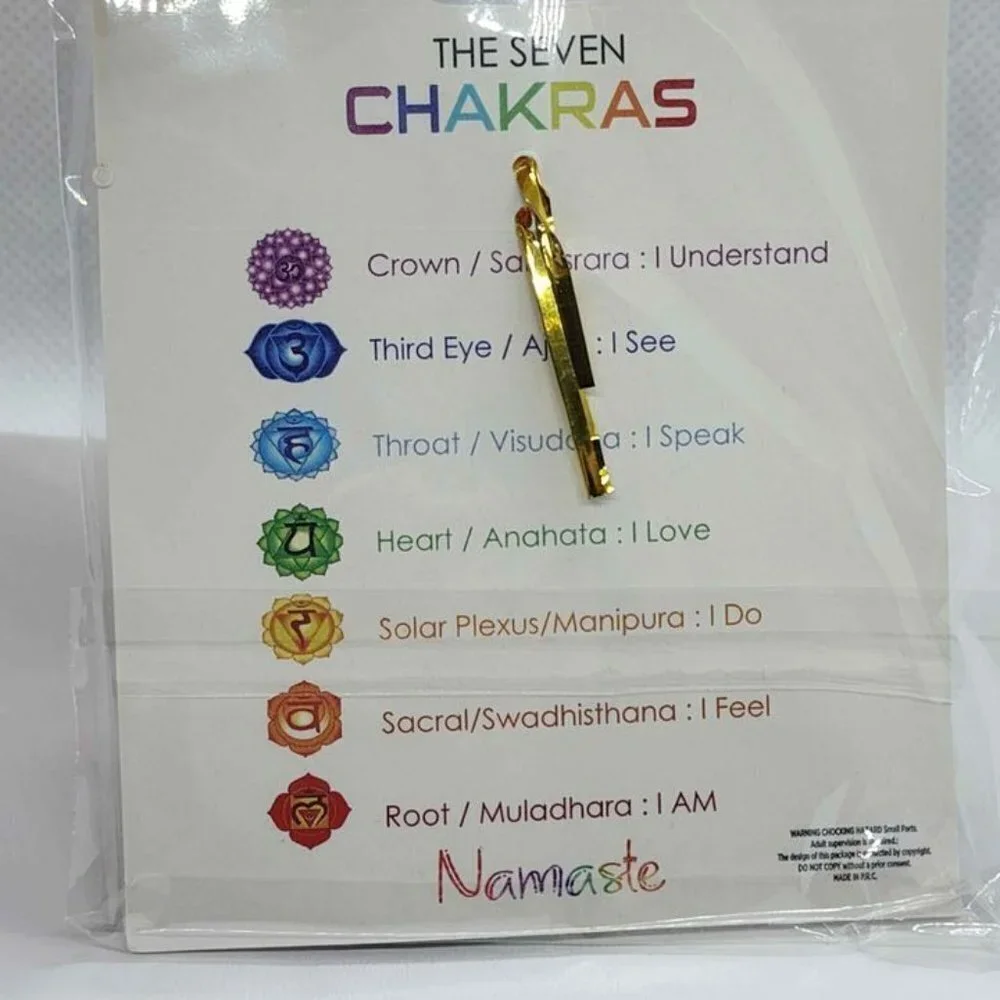 Brand New The Seven Chakras with Elephant Bracelet